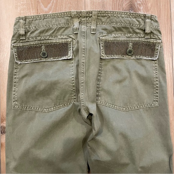 Current/Elliott Cargo Pant With Embellished Pocket - Picture 6 of 13